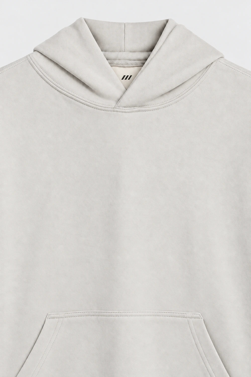 Men Branded Pullover Hoodie - Fawn