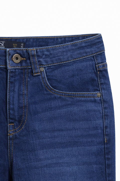 Straight Fit Denim Pant
