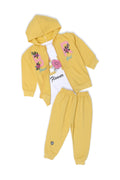 Girls Graphic 3-Piece Suit 12447 - Yellow