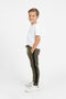 Boys Brand Ellesse Fleece Trouser - D/Green