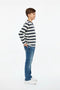 Boy Branded T-shirt F/S - Black and white