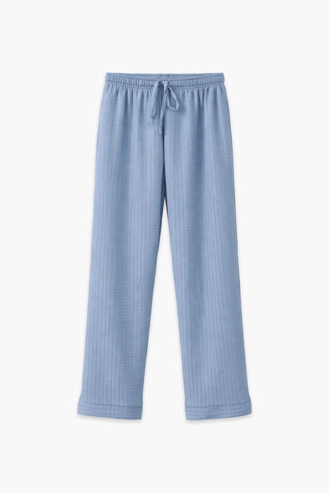 EMB CRINKLE SUIT