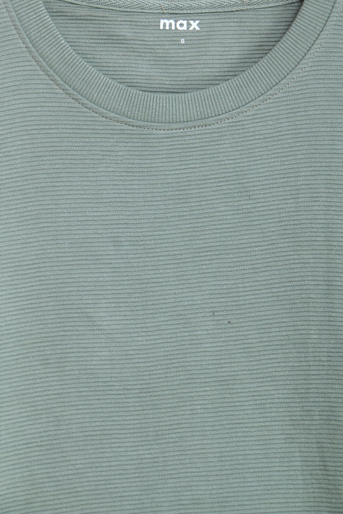 Men Sweatshirt (Brand MAX)- L/Green