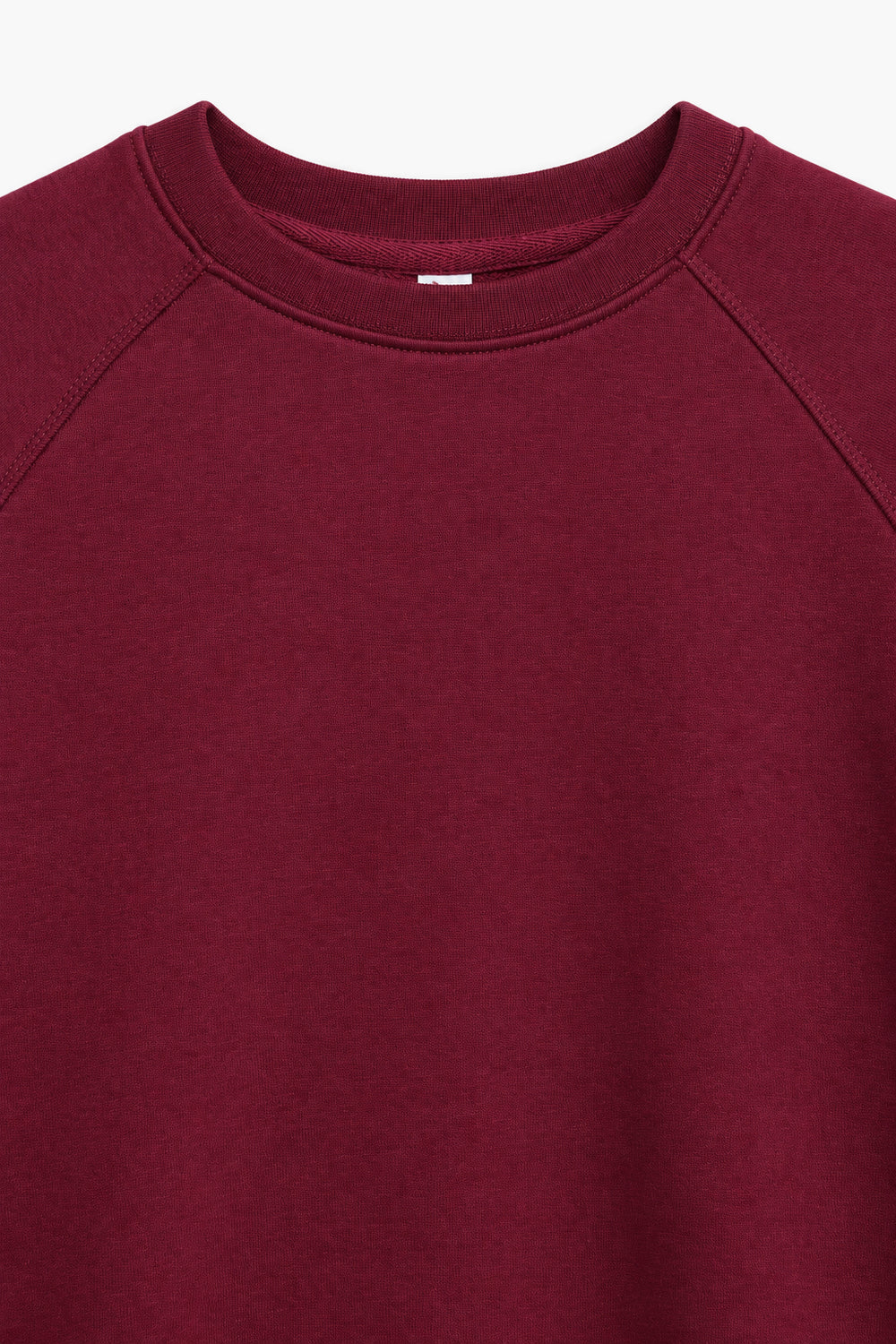 Men Branded Fleece Sweatshirt - Maroon