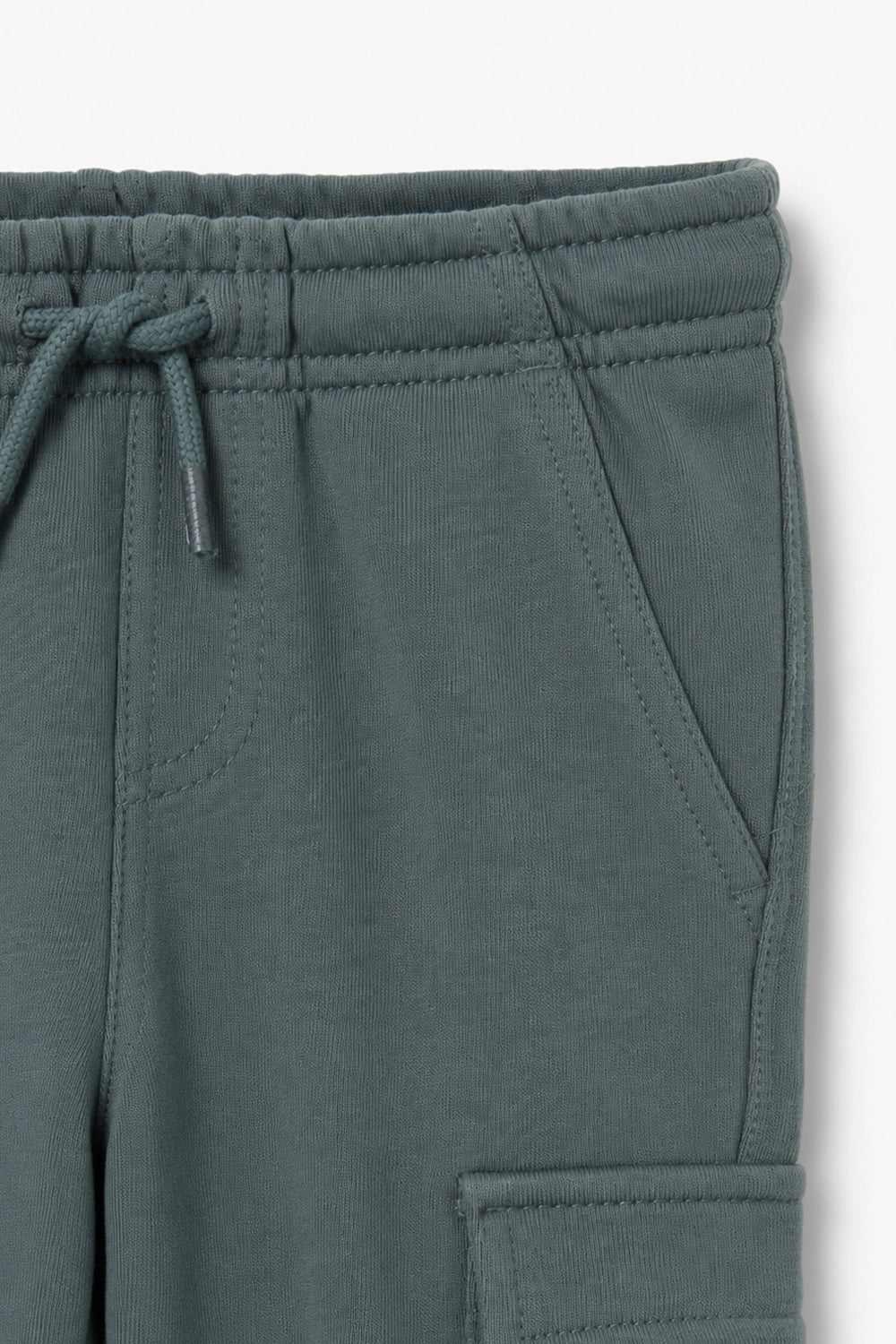 Boys Branded Cargo Pajama  - Army Green