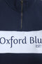 Women Branded Graphic Zipper - Navy
