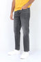 Man branded Straight Fit Denim Jeans - D/Grey