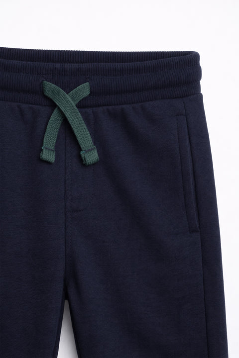 Boys Branded Fleece Trouser - Navy