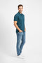 Men Branded Polo - Teal