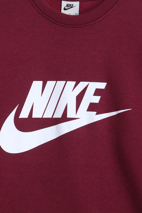 Men Branded Graphic Sweatshirt - Maroon