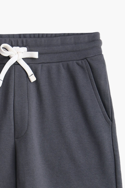 Men Branded Short - Grey