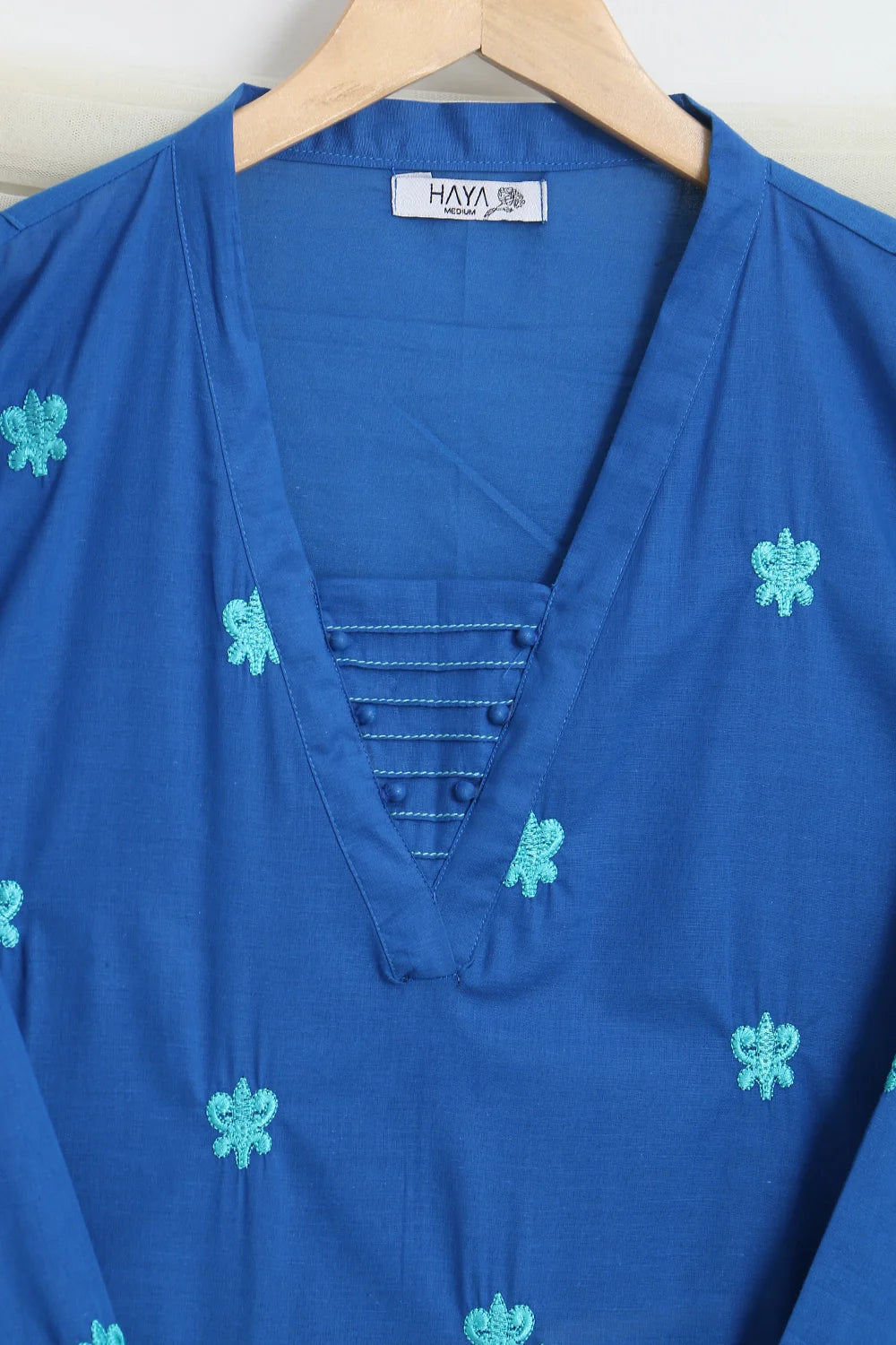 2 PIECE EMB LAWN SUIT