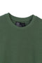 Men Double Pique Sweatshirt MS04 - Army Green