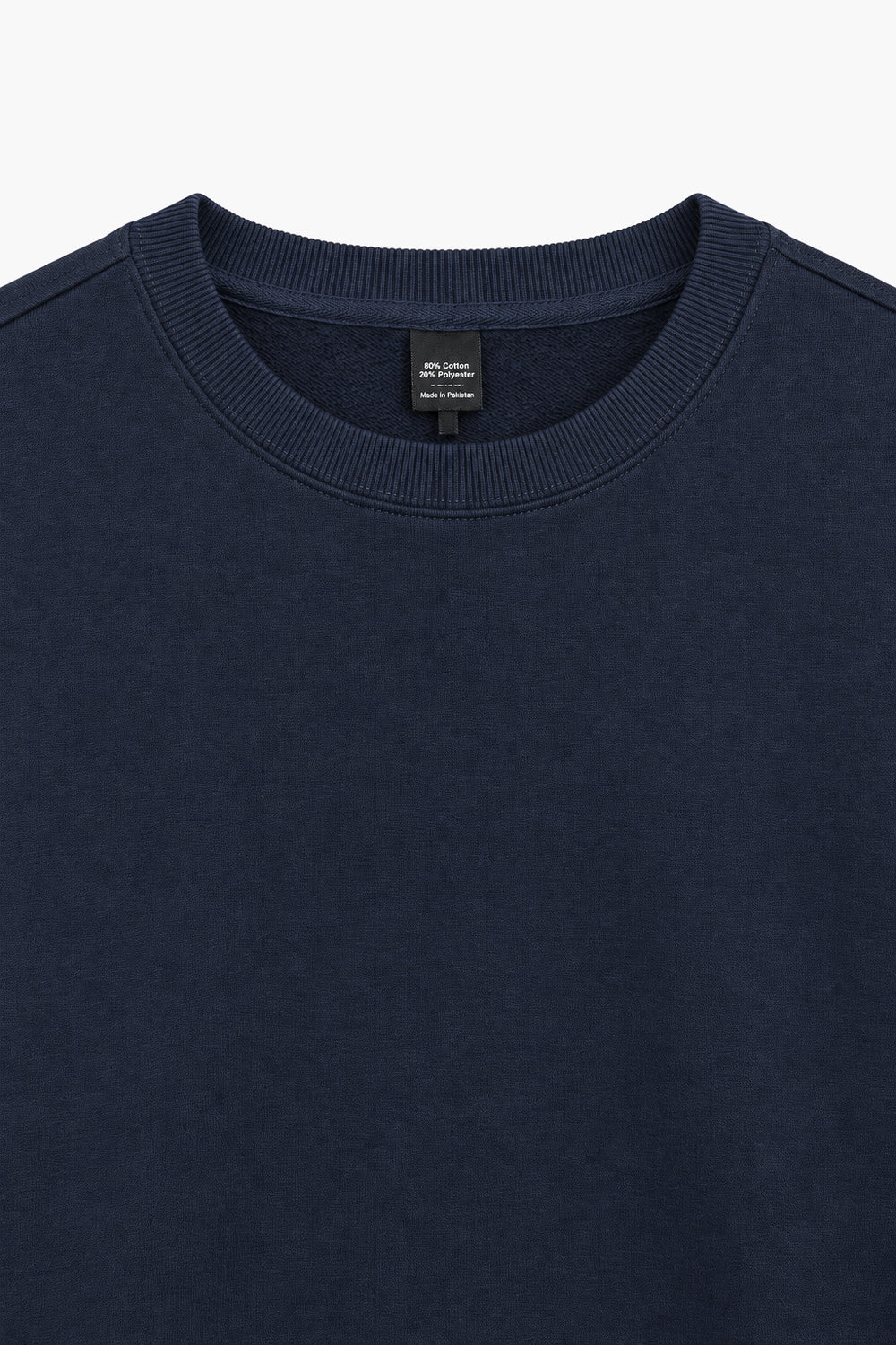 Men Branded Fleece Sweatshirt - Blue