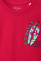 Boys Branded Graphic T-Shirt - Red