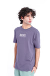 Men Branded Graphic Tee - D/Grey