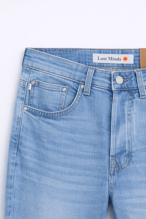 Men Branded Denim Jeans - M/Blue