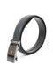 Men Leather Belt Automatic Buckle - Black