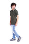 Jacquard Collar Polo
