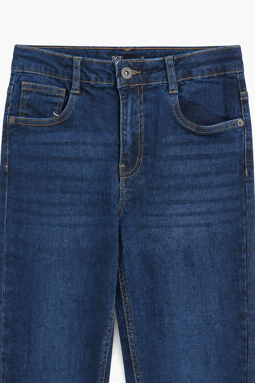 Straight Fit Denim Pant