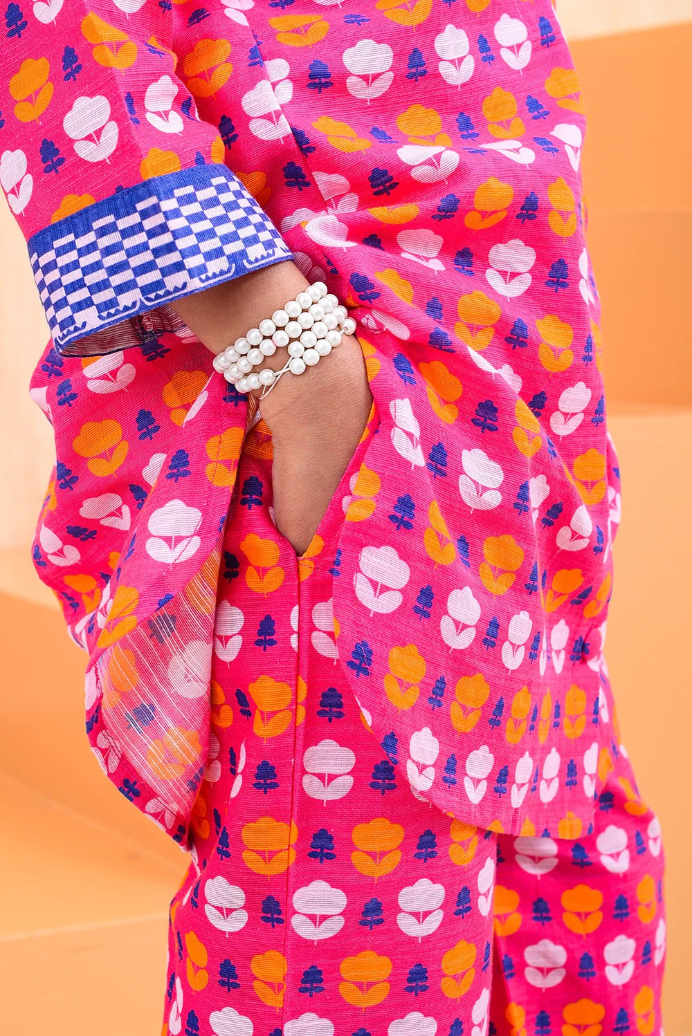 2 PIECE KHADDAR FUSION SUIT