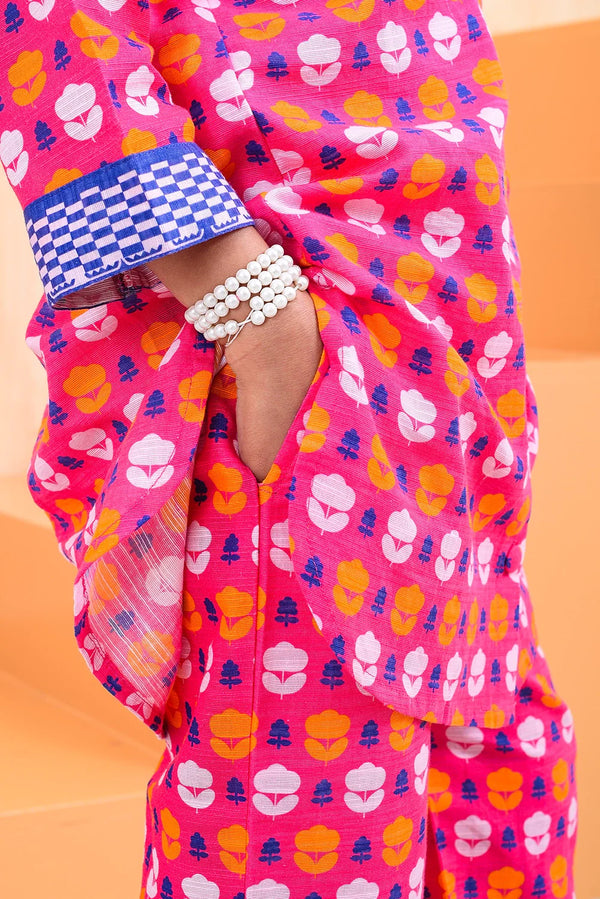 2 PIECE KHADDAR FUSION SUIT