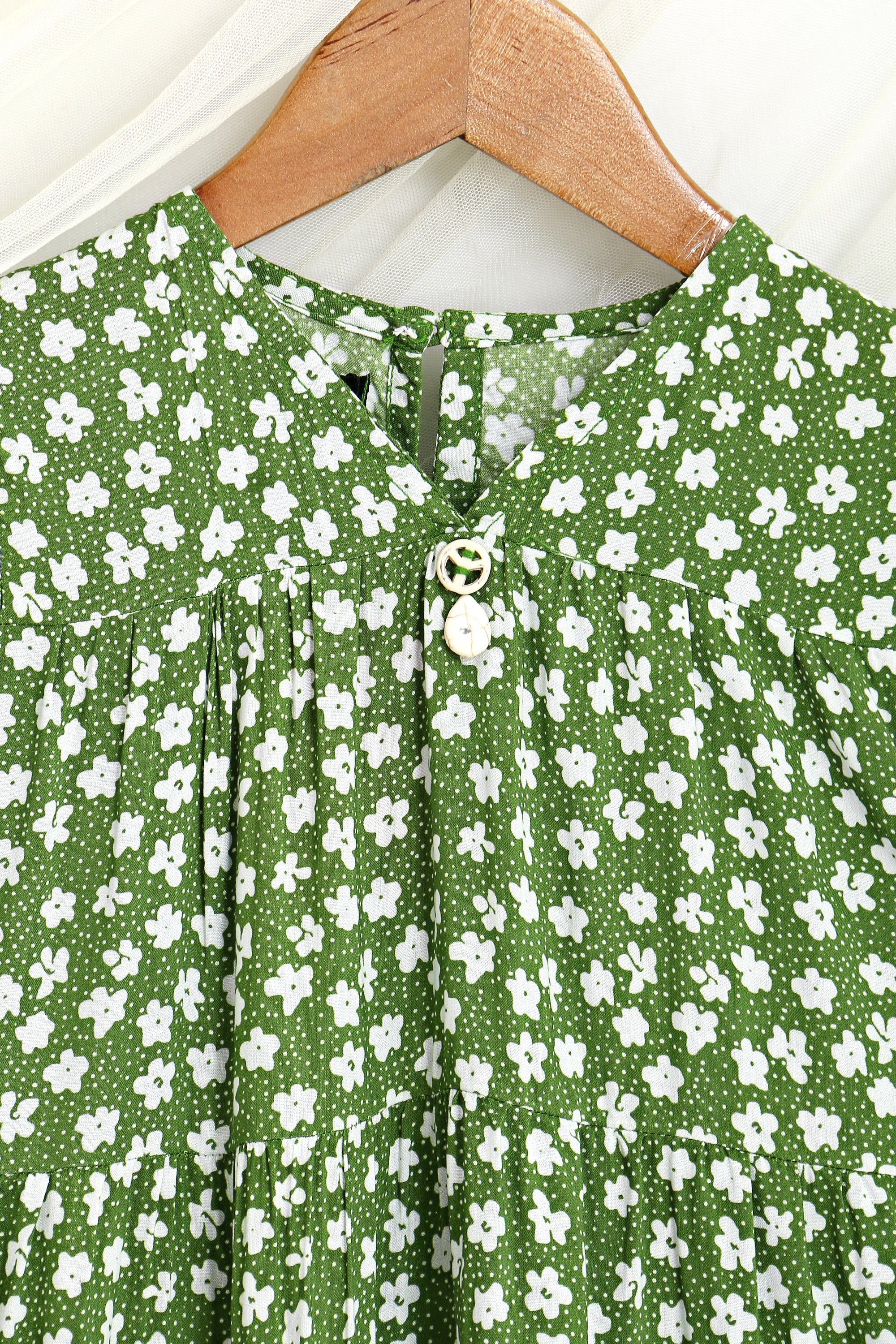 PRINTED LAWN FROCK
