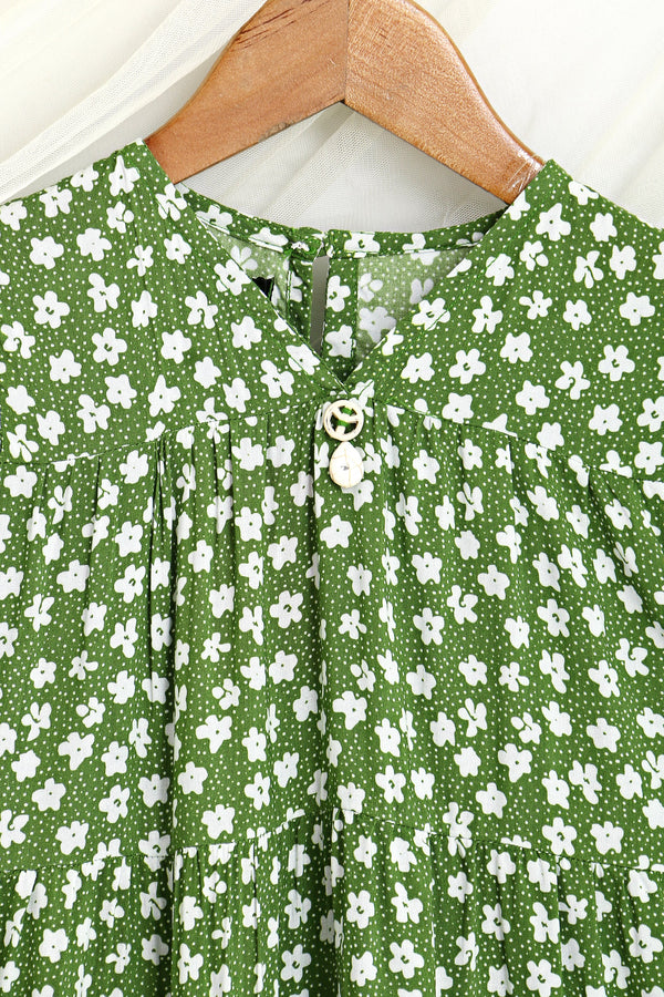 PRINTED LAWN FROCK