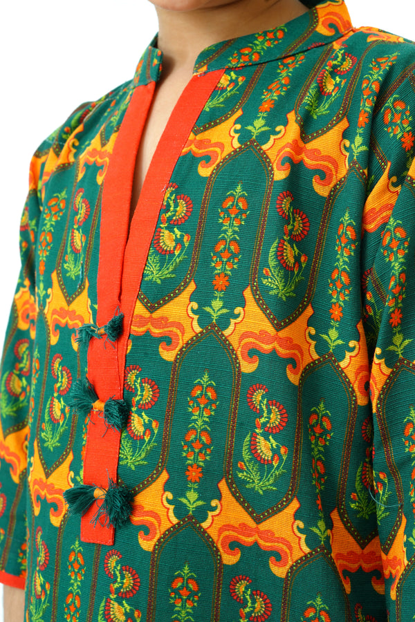 2 PIECE KHADDAR FUSION SUIT