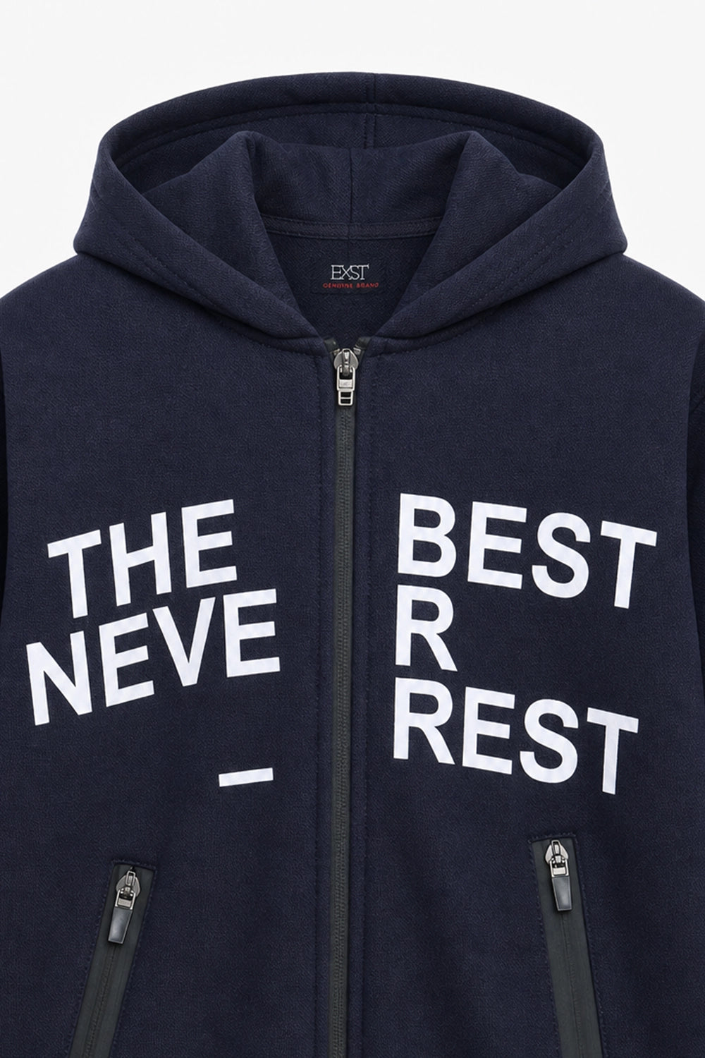 Graphic Zipper Hoodie