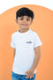 Boys Branded T-Shirt - White