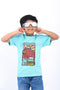 Boys Graphic T-Shirt BT24#08 - Teal