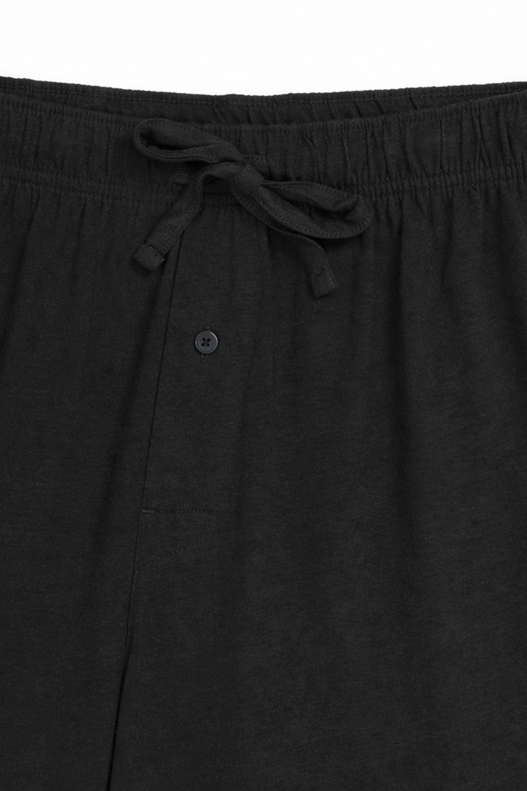 Men Jersey Short - Black