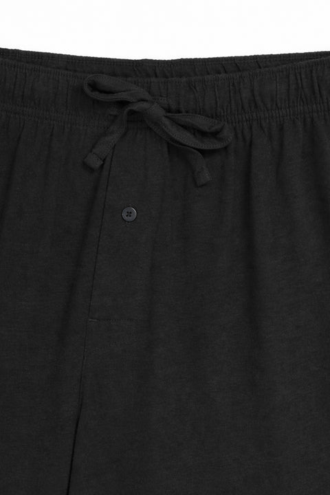 Men Jersey Short - Black