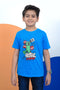 Boys Graphic T-Shirt BT24#54 - Royal Blue