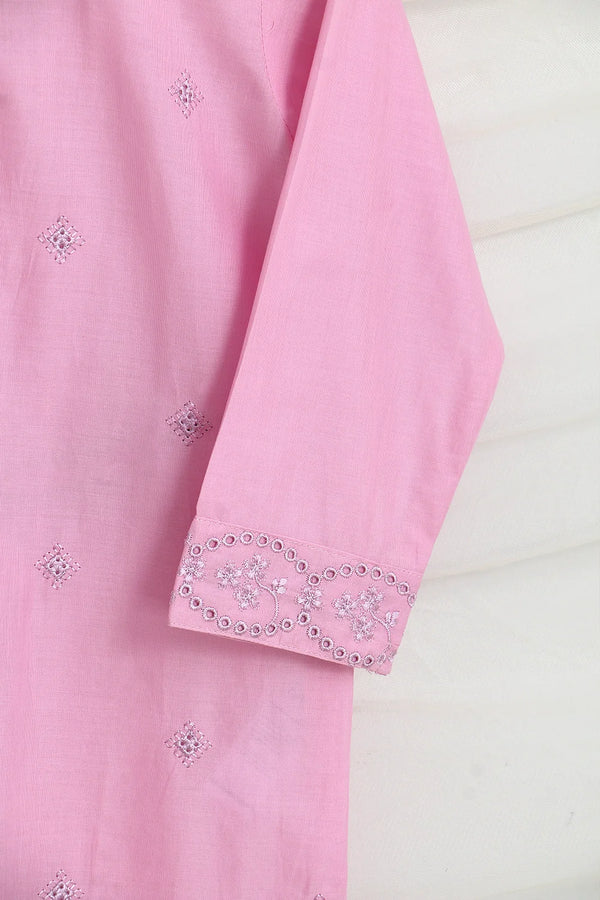 2 PIECE EMB LAWN SUIT