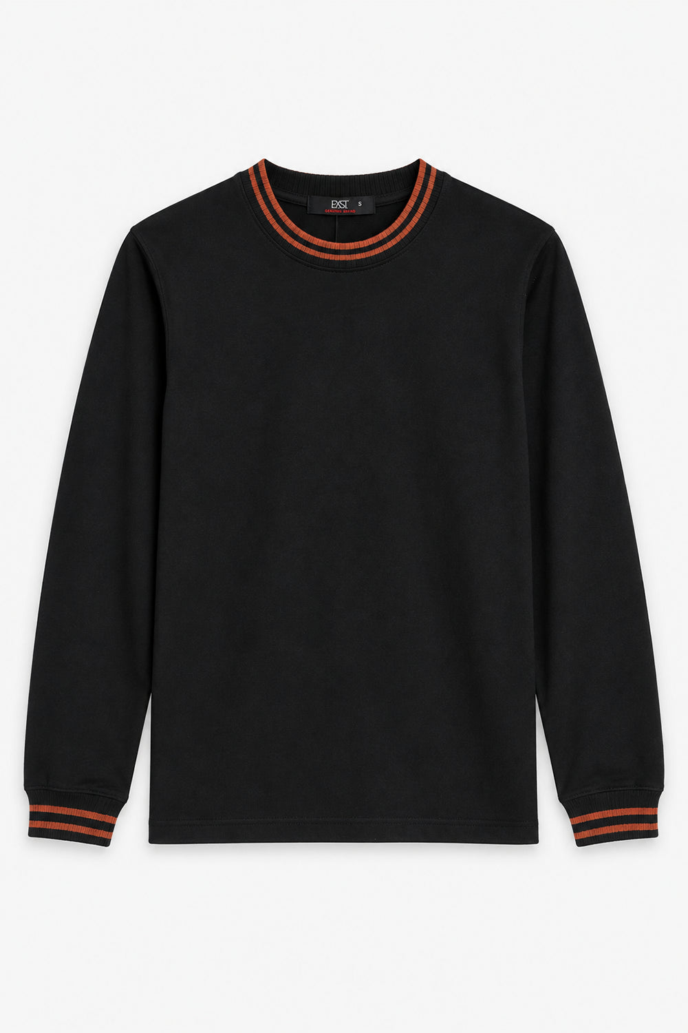 Tiping Collar Sweatshirt