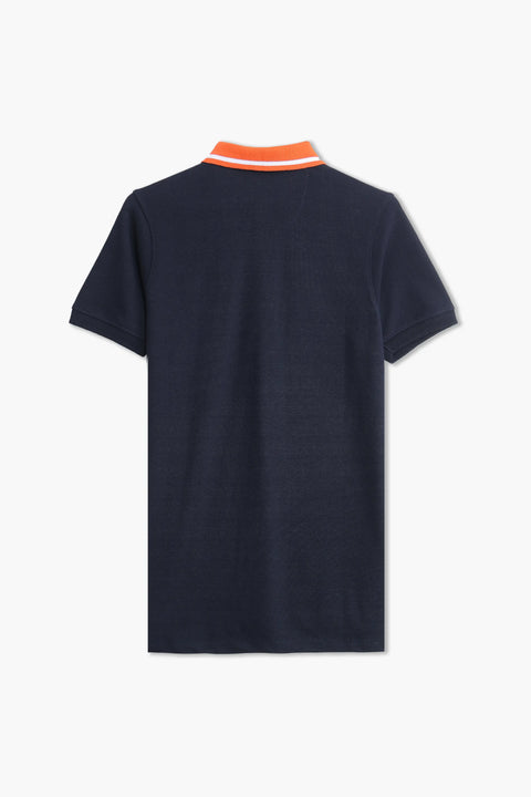 Jacquard Collar Polo