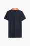 Jacquard Collar Polo
