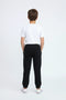 Boys Branded Fleece Trouser - Black