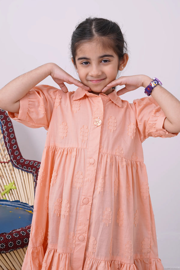 JACQUARD LONG DRESS
