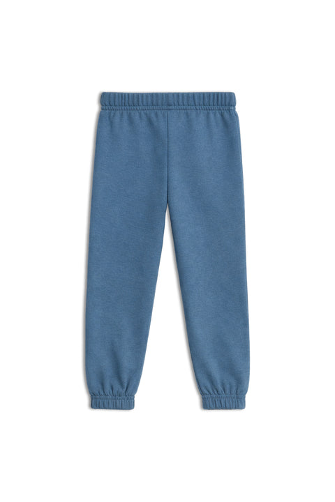 Boys Branded Fleece Trouser - Jeans Blue