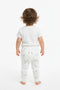 Bell Branded Trouser - White