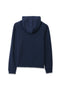 Men Branded Stripes Fleece Hoodie - Navy