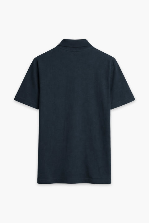 Men Branded Polo - Deep Forest Green