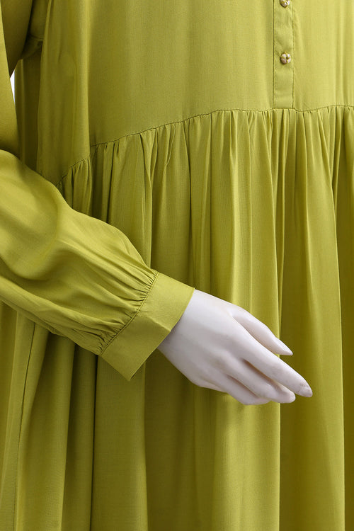 VISCOSE LONG DRESS
