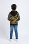 Boys Branded Pullover Hoodie - Camouflage