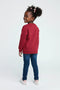 Girls Branded Graphic Sweatshirt - Red