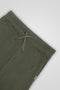 Men Leather Patch Short MS01 - Army Green