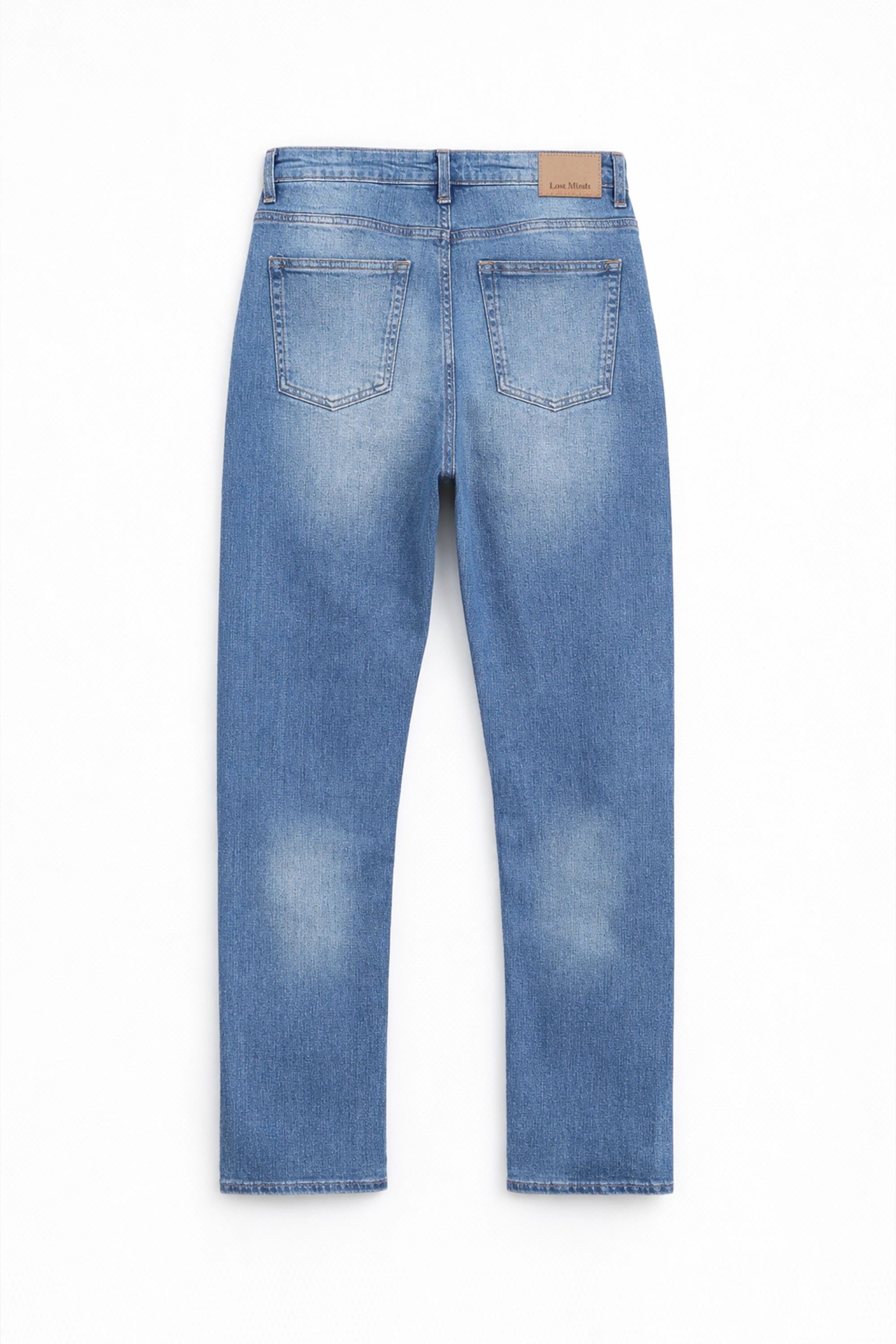 Men Branded Denim Jeans - M/Blue